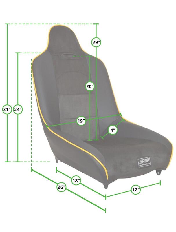 PRP Seats PRP Roadster High Back Suspension Seat
