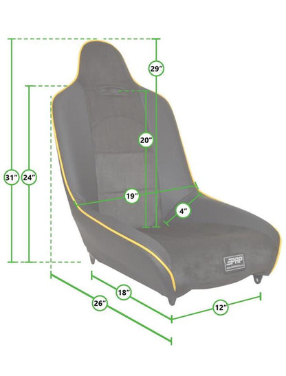 PRP Seats PRP Roadster High Back Suspension Seat