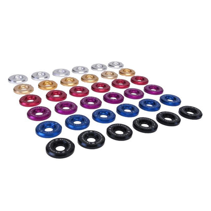 Skunk2 Racing Skunk2 Large Fender Clear Anodized Washer Kit (6 Pcs.)
