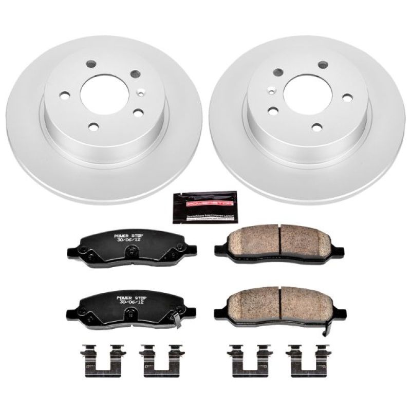 PowerStop Power Stop 06-11 Buick Lucerne Rear Z17 Evolution Geomet Coated Brake Kit