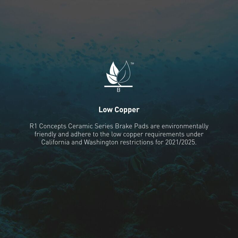 R1 Concepts R1 99-10 Audi TT Front R1 Ceramic Brake Pads