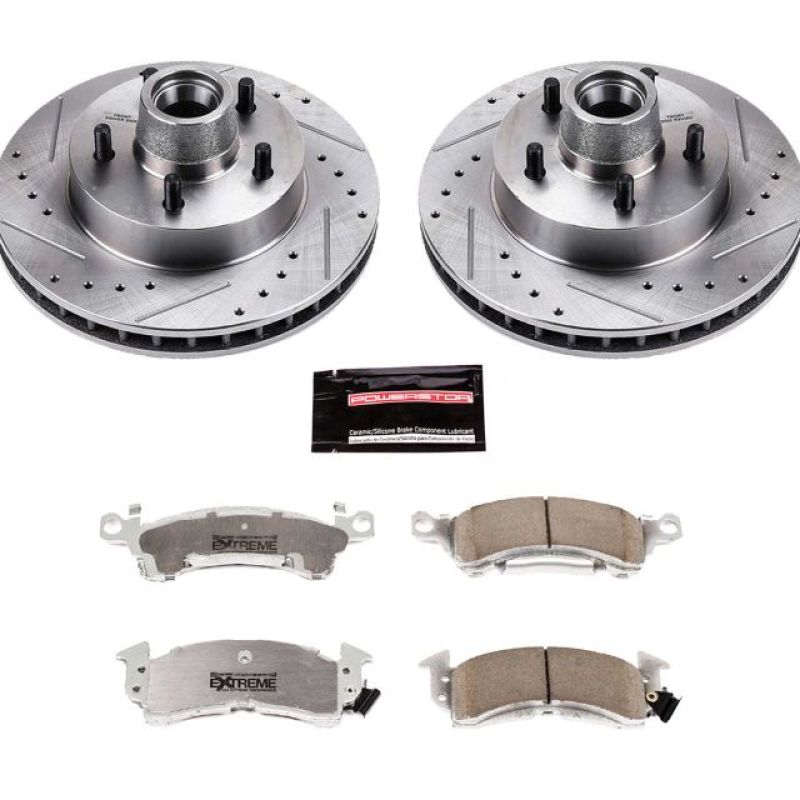 PowerStop Power Stop 71-73 Buick Centurion Front Z26 Street Warrior Brake Kit