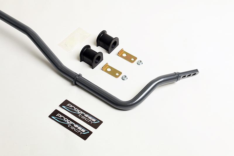 Progress Technology Progress Tech 2015+ Ford Mustang 4 Cyl/GT Rear Sway Bar (Tubular 25mm - Adjustable)