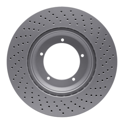 DFC 82-89 Porsche 911 Left Front Drilled GeoSPEC Coated Rotor
