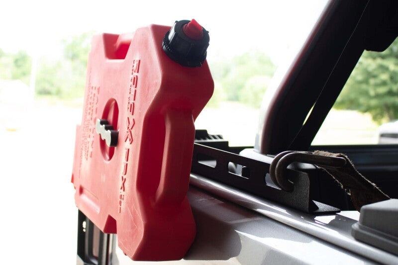 Fishbone Offroad 07-18 Jeep Wrangler JK Tub Rail Tie Downs Steel Powdercoat