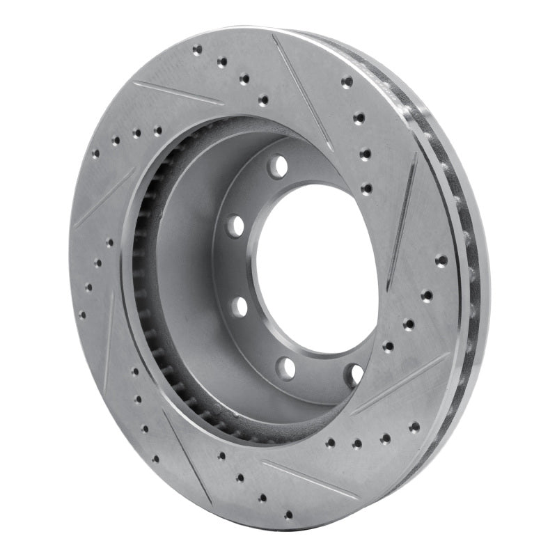 R1 Concepts R1 05-12 Ford F-250 4WD (Super Duty) Front Left Drilled & Slotted Silver Brake Rotor