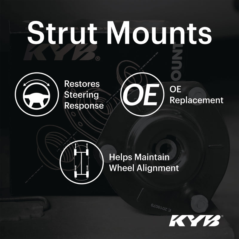 KYB Shocks & Struts Strut Mounts Rear CHRYSLER 300M 1999-04 CHRYSLER Concorde 1998-04 CHRYSLER Intre