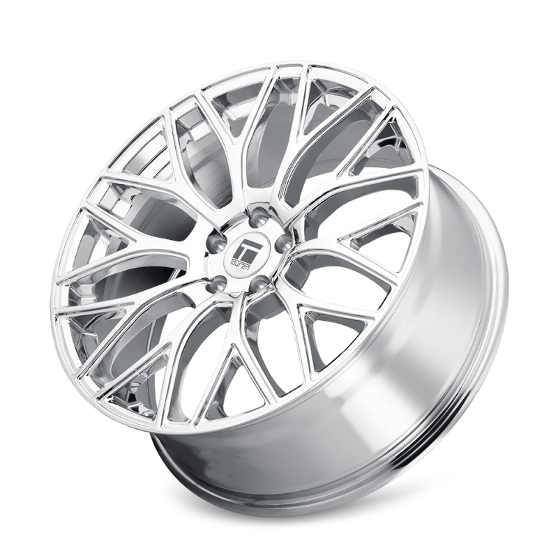 Touren 3276 TR76 18x8 / 5x112 BP / 35mm Offset / 66.56mm Hub Chrome Wheel