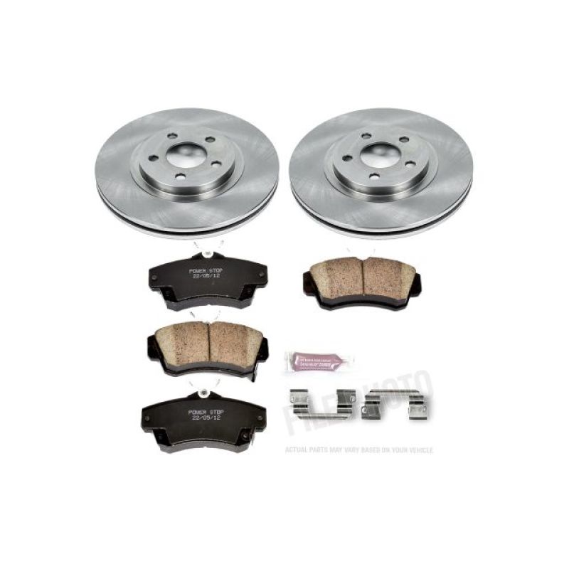 PowerStop Power Stop 01-10 Chrysler PT Cruiser Front Autospecialty Brake Kit