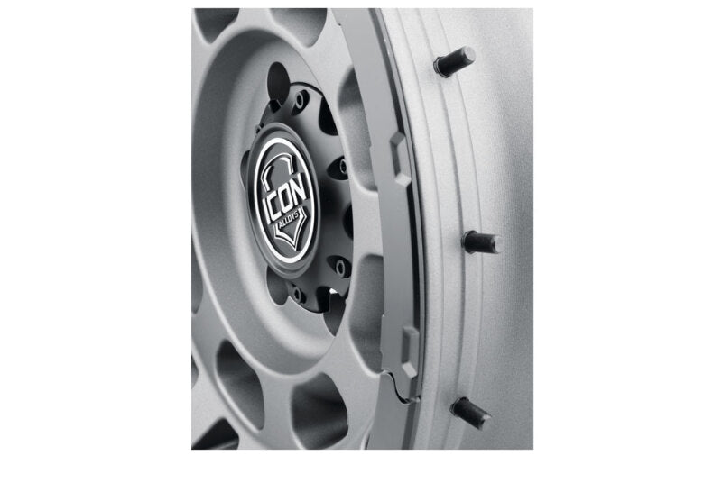ICON Hammer Pro - 17x8.5 / 5x5 / -6MM / 4.5in BS - Charcoal