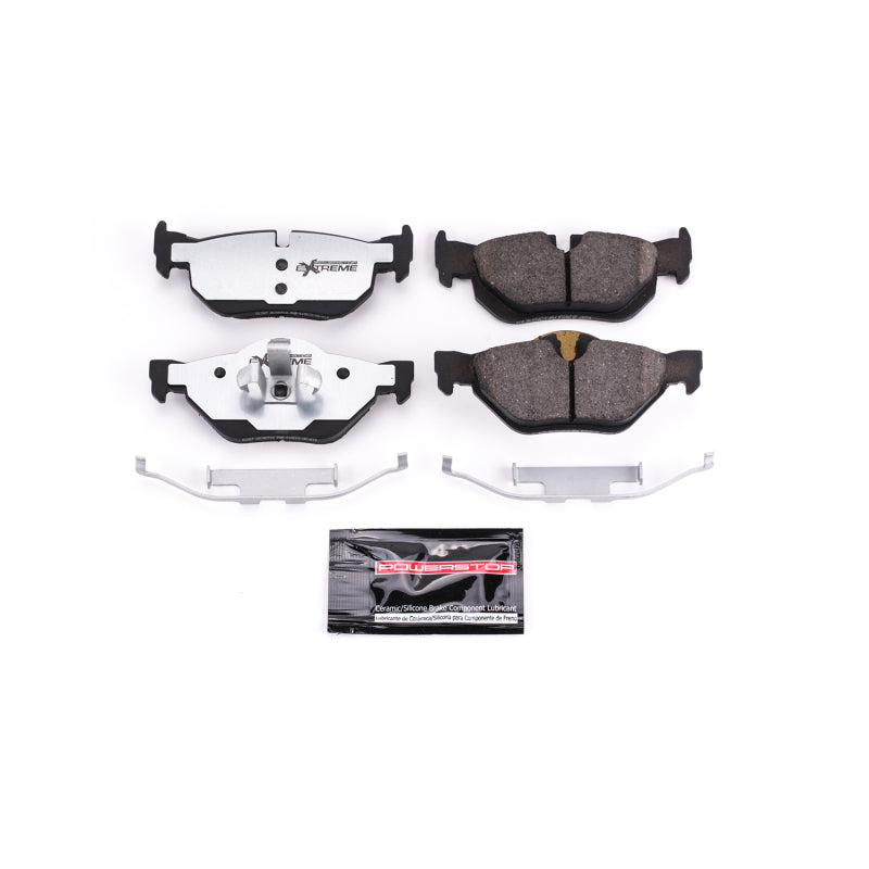 PowerStop Power Stop 08-13 BMW 128i Rear Z26 Extreme Street Brake Pads w/Hardware