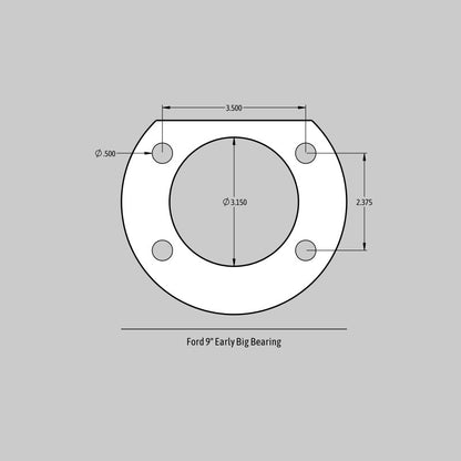 Baer Brakes 13in Pro+ Rear SDZ Brake Kit - Hugger Orange