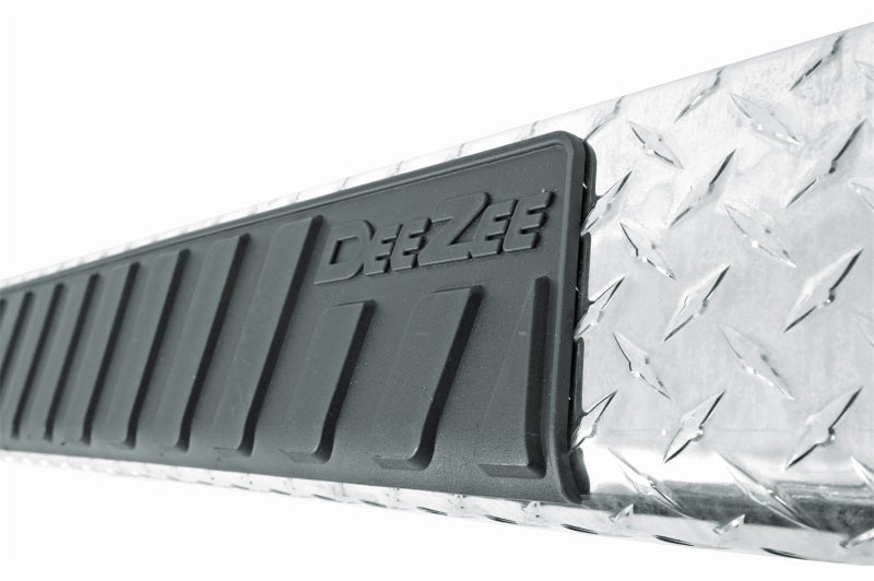Dee Zee Universal Tubes - 6In Oval - Brite Tread Aluminum (RegCab)