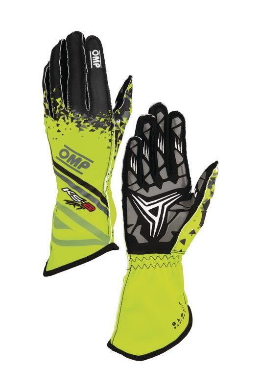 OMP KS-2 ART my2025 KART GLOVES RED / BLACK SZ L