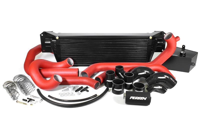 Perrin Performance PERRIN 15-21 Subaru WRX/STI Front Mount Intercooler Core + Mounting Beam - Black Core