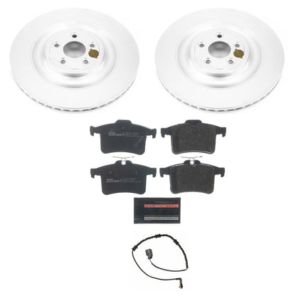 PowerStop Power Stop 10-15 Jaguar XF Rear Euro-Stop Brake Kit