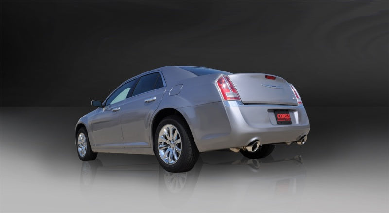 CORSA Performance Corsa 2011-2013 Chrysler 300 R/T 5.7L V8 Polished Sport Cat-Back Exhaust