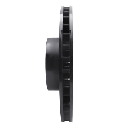 R1 Concepts R1 10-12 Land Rover Range Rover Front Left Drilled & Slotted Black Brake Rotor