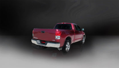CORSA Performance Corsa 2007-2008 Toyota Tundra Double Cab/Crew Max 5.7L V8 Polished Sport Cat-Back Exhaust