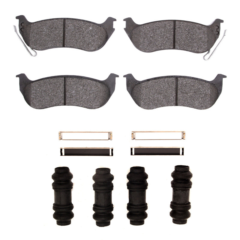 R1 Concepts R1 2003-2010 Ford Explorer Sport Trac Rear R1 Semi Met Pads & Hardware Kit
