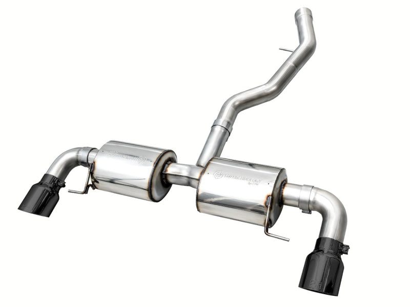 AWE Tuning AWE 19-23 BMW 330i / 21-23 BMW 430i Base G2X Touring (Excl. Conv) Axle-Back Exhaust - Diamond Black