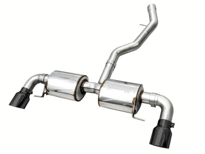 AWE Tuning AWE 19-23 BMW 330i / 21-23 BMW 430i Base G2X Touring (Excl. Conv) Axle-Back Exhaust - Diamond Black