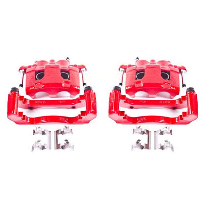 PowerStop Power Stop 06-11 Buick Lucerne Front Red Calipers w/Brackets - Pair