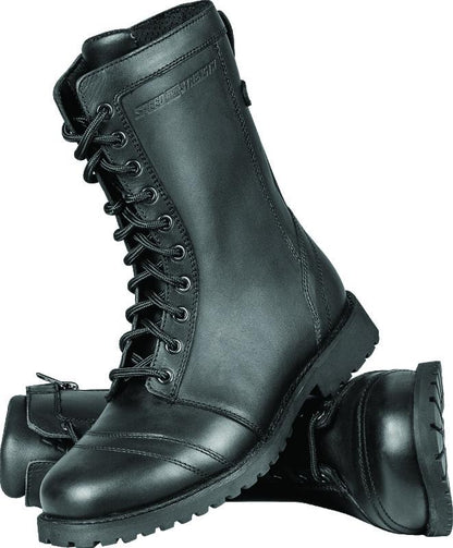 Speed and Strength Fast Times Leather Boots Black Womens Size - 6