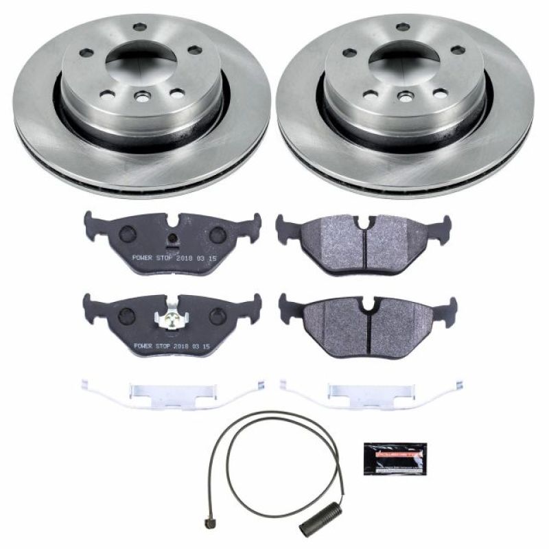 PowerStop Power Stop 98-99 BMW 323i Rear Track Day Brake Kit