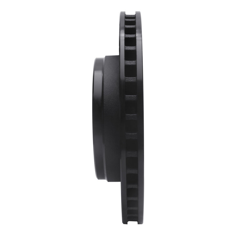 R1 Concepts R1 07-12 Dodge Nitro Front Right Drilled & Slotted Black Brake Rotor