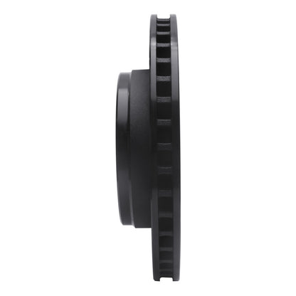 R1 Concepts R1 07-12 Dodge Nitro Front Right Drilled & Slotted Black Brake Rotor