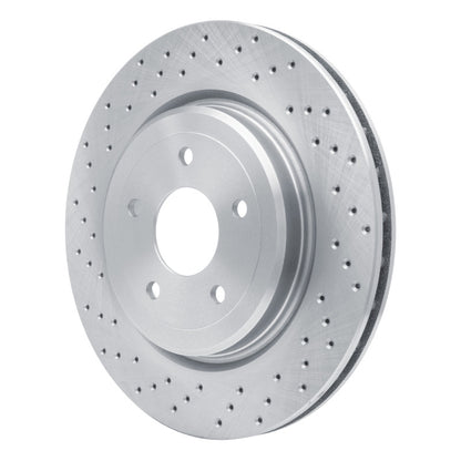 DFC 06-13 Chevrolet Corvette Rear Drilled Brake Rotor
