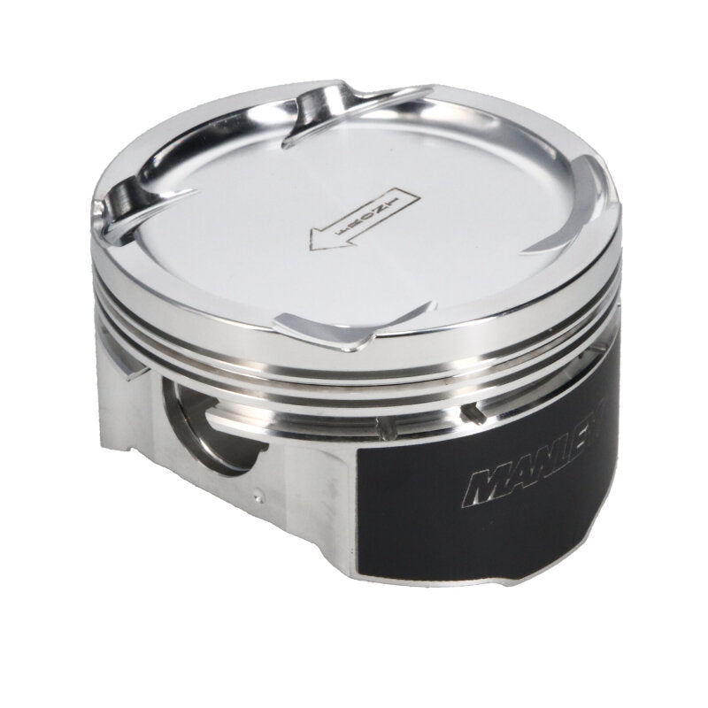 Manley Performance Manley 03-06 Mitsubishi Evo 8/9 4G63T 86mm +1mm 10.0/10.5:1 Dish 100mm Stroke Pistons w/ Rings