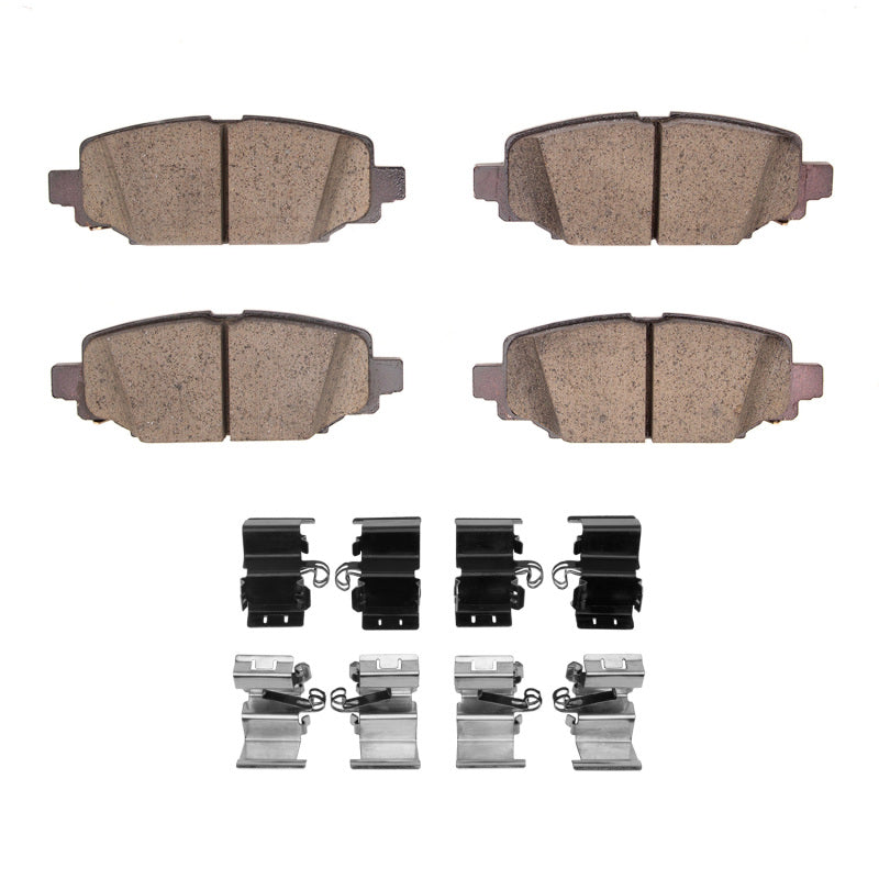 DFC 18-25 Jeep Wrangler Rear 4000 HybriDynamic Brake Pads and Hardware Kit