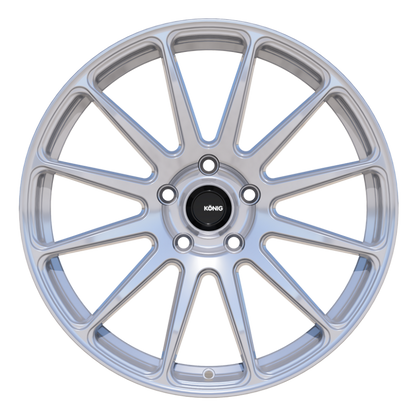 Konig Aeris 19x8.5 5x120 ET35 Steel Silver Wheel