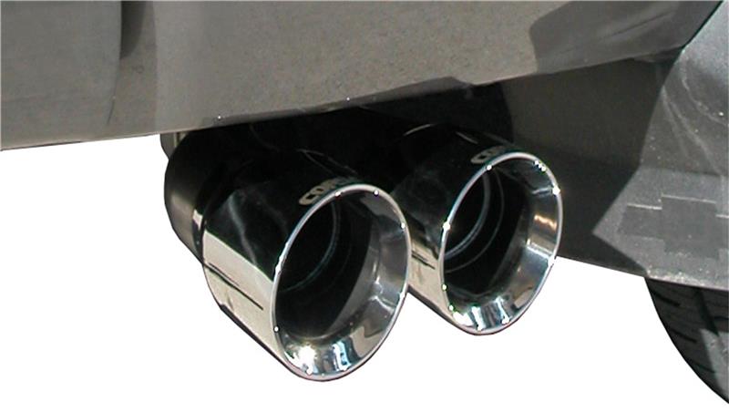 CORSA Performance Corsa 2007-2008 Chevrolet Silverado Crew Cab/Short Bed 1500 4.8L V8 Polished Sport Cat-Back Exhaust