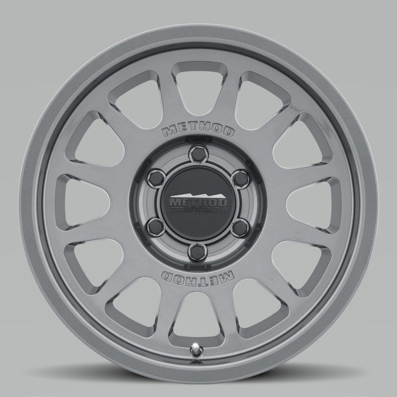 Method Wheels Method MR703 17x8.5 0mm Offset 6x5.5 106.25mm CB Gloss Titanium Wheel