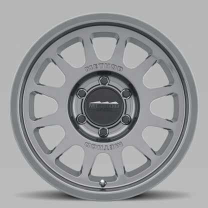 Method Wheels Method MR703 17x8.5 0mm Offset 6x5.5 106.25mm CB Gloss Titanium Wheel