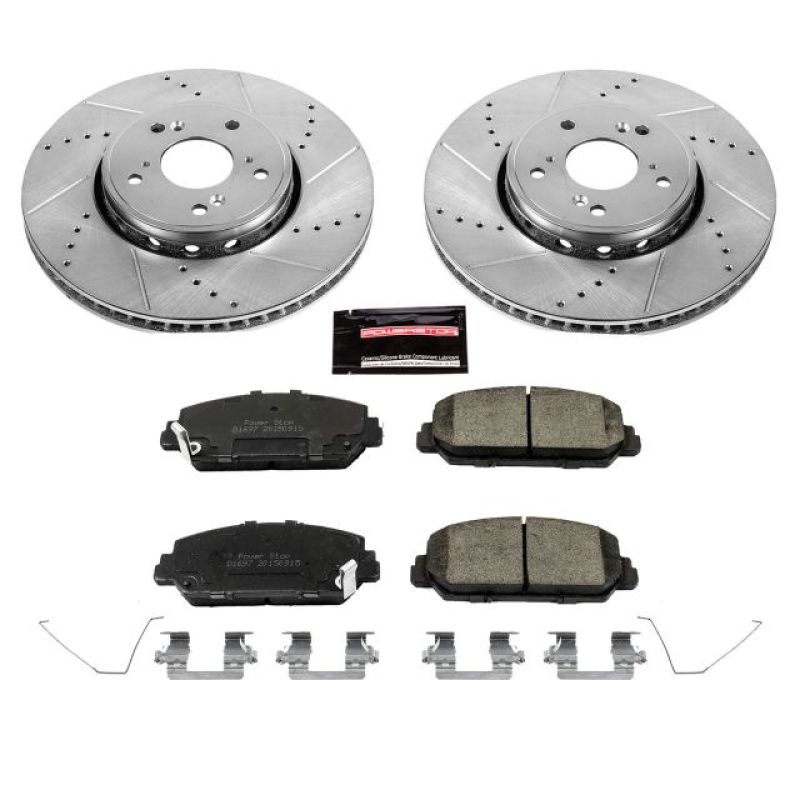 PowerStop Power Stop 2016 Acura ILX Front Z23 Evolution Sport Brake Kit
