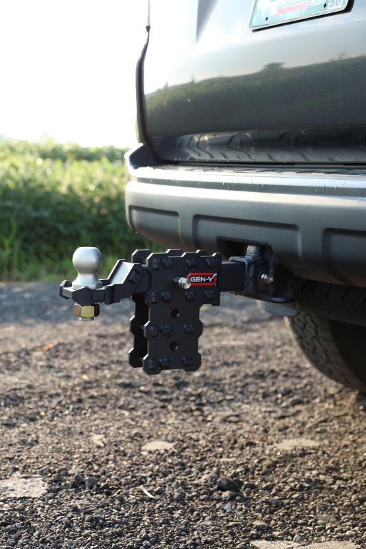 GEN-Y Hitch Gen-Y Phantom-X 2in Solid Shank 4.5in Drop 1K TW 10K Hitch w/GH-103705 (No Flat Towing)