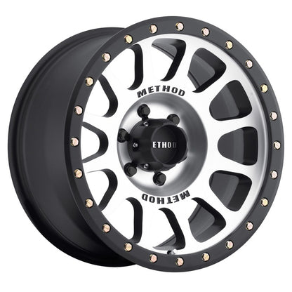 Method Wheels Method MR305 NV 18x9 0mm Offset 6x5.5 108mm CB Machined/Black Street Loc Wheel