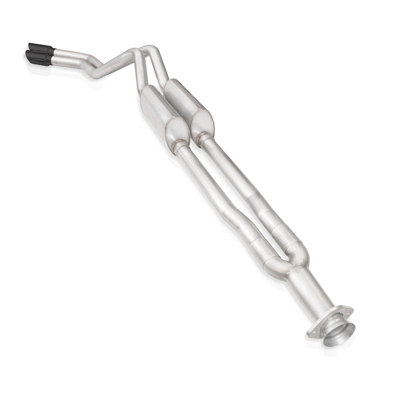 Stainless Works 2020-21 Silverado HD 6.6L Legend Catback Black Tips