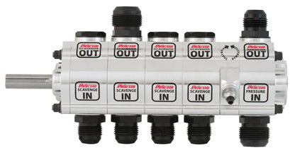 Peterson Fluid Systems R4 5-Stage Oil Pump - BH - HV - Rear Drive