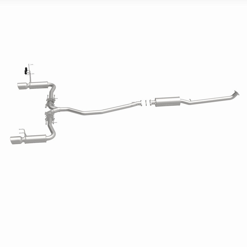 MagnaFlow 16-18 Honda Civic L4 2.0L Street Series Cat-Back Exhaust w/ Polished Tips