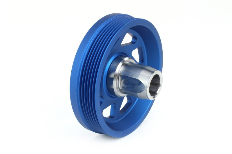 Perrin Performance PERRIN 22-26 Subaru WRX/BRZ & Toyota GR86 / 20-25 FXT/OBXT Lightweight Crank Pulley - Blue