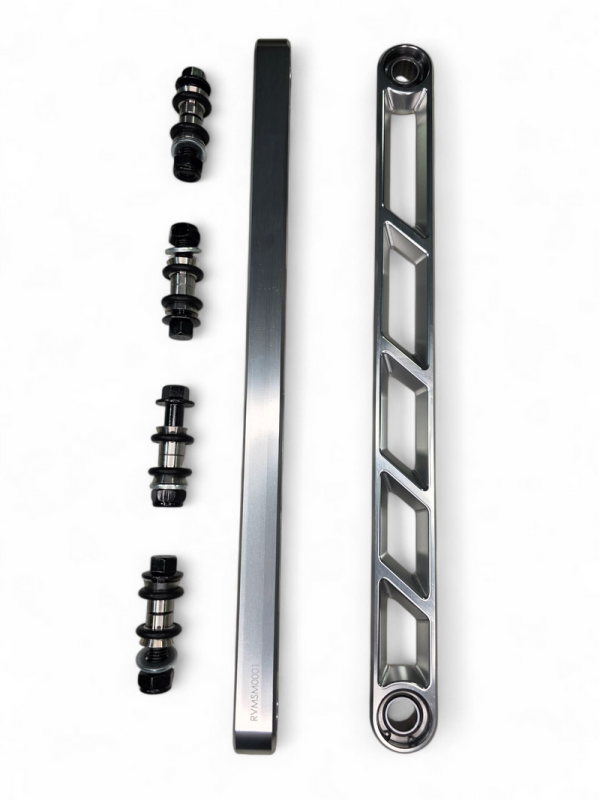 Elektric Off Road Elektric Offroad 2024+ Can Am Maverick R Rear Sway Bar Links Anodized Clear