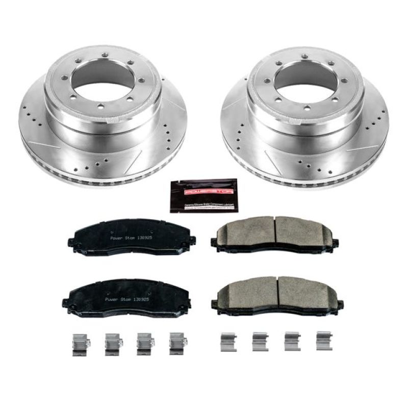 PowerStop Power Stop 13-16 Ford F-450 Super Duty Rear Z23 Evolution Brake Kit