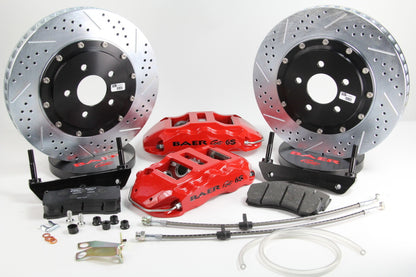 Baer Brakes 65-82 Chevrolet Corvette 14in Extreme+ Rear SDZ Brake Kit - Monster Green