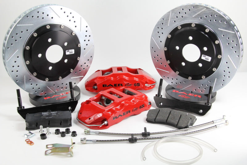Baer Brakes 05-13 Chevrolet Corvette 14in Extreme+ Rear SDZ Brake Kit - Comp Yellow