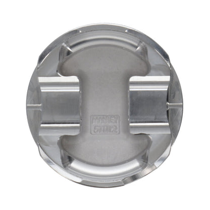 Manley Performance Manley Nissan Skyline RB26DETT 87mm Bore 77.7mm Stroke 9.0:1 CR +17cc Dish - Extreme Duty Piston Set